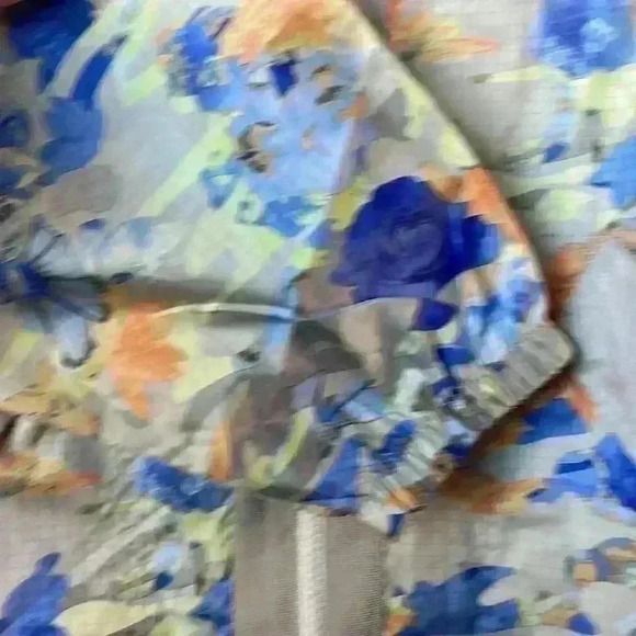 NIKE- Nike Sportswear Womens Woven Floral Track Jacket Windbreaker Sz M - Picture 8 of 12